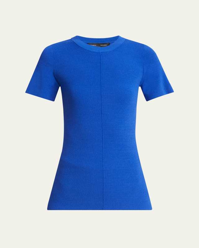 Sky Matte Viscose Crepe Top